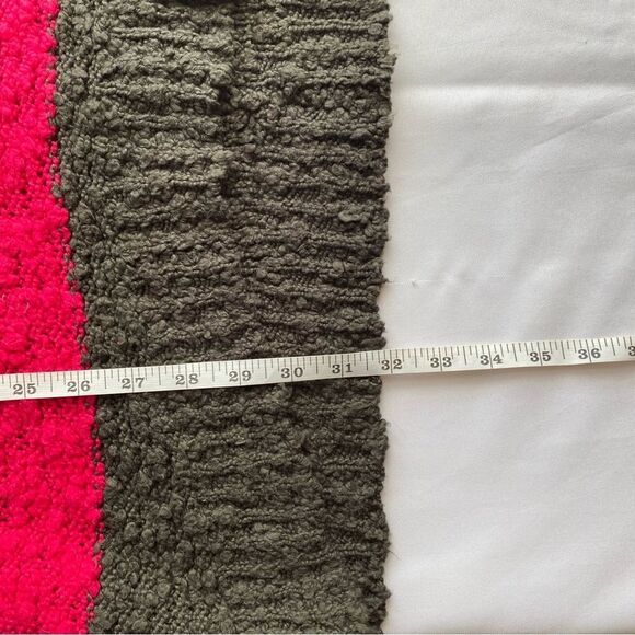 NWOT Free People Pink and Gray Songbird Striped Sweater Size Medium - Picture 14 of 14